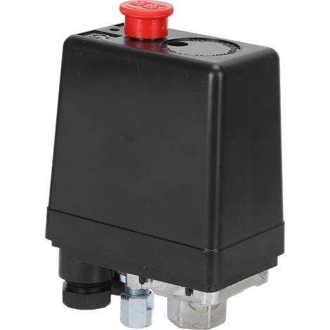 Interrupteur de pression pour compresseur d'air, pompe à gaz, contrôle automatique, trou unique, 0,5-0,8 MPa, 220V (1/5)