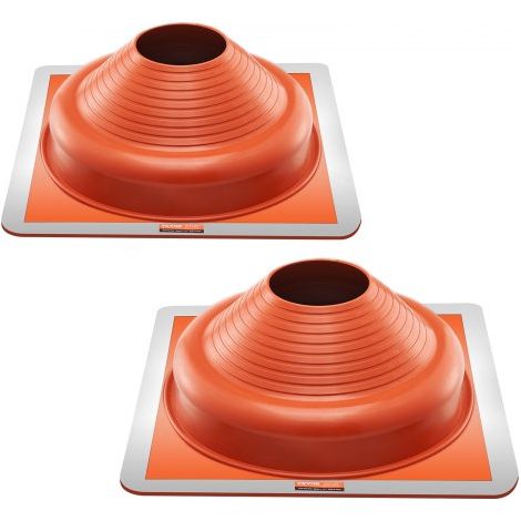 Solin de Toit pour Tuyaux 160-300 mm Étanchéité Toiture Flexible (1/5)