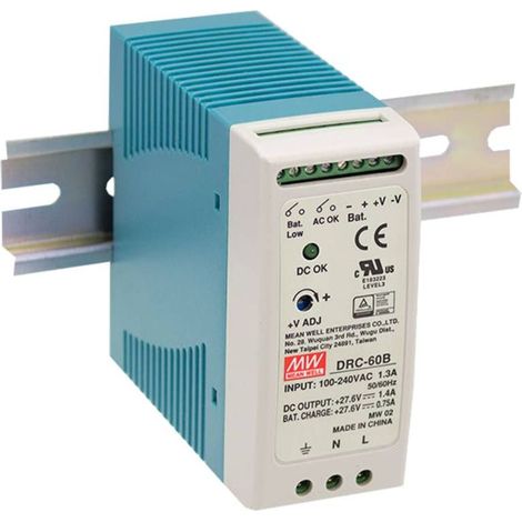 Bloc d'alimentation à découpage pour rail DIN DRC-60A (1/2)