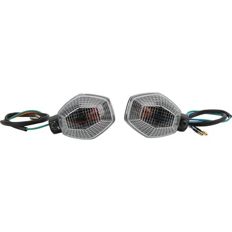 Clignotants Moto Avant Arrière 2 Pièces Indicateurs Remplacement Suzuki DL 1000 650 VStrom Transparent (1/5)