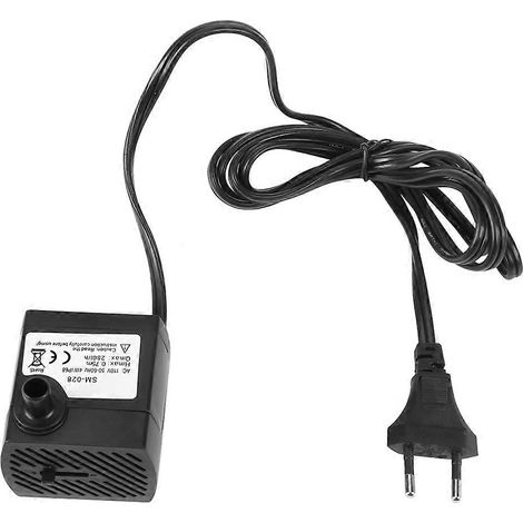 Mini pompe à eau submersible ultra silencieuse pour bassin, aquarium et fontaine (UE, 220V-240V) (1/4)