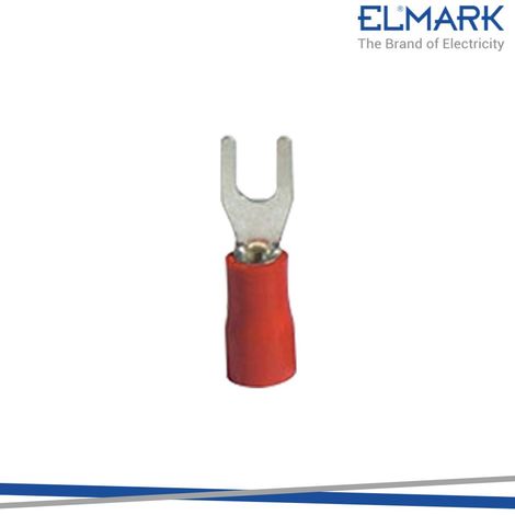 TERMINALI A FORCELLA ISOLATI BLISTER SVS 1.25-6 RED 100PZ