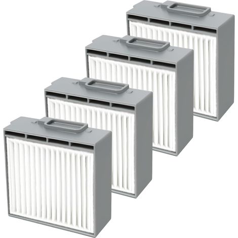 Accessoires de Filtre HEPA pour iRobot Roomba Max 705 vac/Plus 504 Vac aspirateur, réutilisation et Filtration Haute efficacité, pièce de Rechange pour Filtre HEPA -4 pièces (1/5)