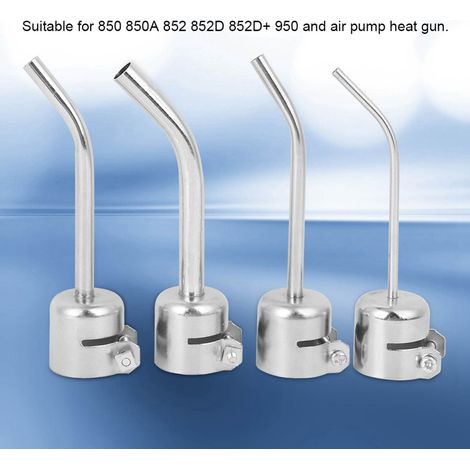 Buse à air chaud universelle en alliage d'aluminium pour station de soudage 850, accessoire de soudure et brasage (1/5)