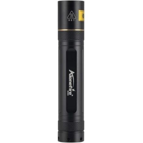 Leistungsstarke 10-W-UV-LED-Taschenlampe (365 nm), wiederaufladbare schwarze UV-Lampe mit Ladegerät und Lithium-Akku (1/4)