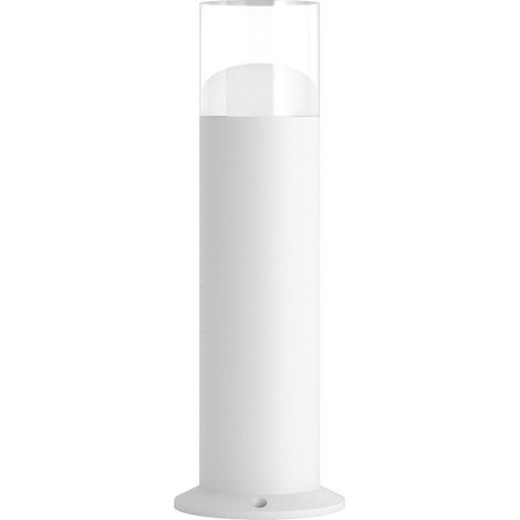 Projecteur Led Extérieur Tura 12W 3000K Blanc Mat - Spot Cylindrique Ip65 Ik06 Pour Jardins Et Allées - Beneito & Faure (1/4)