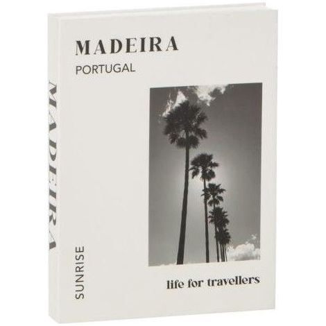Scatola Contenitore Libro Madeira