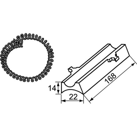 HEIMEIER Supporto con accessori per il sensore di contatto, 6402-00.200