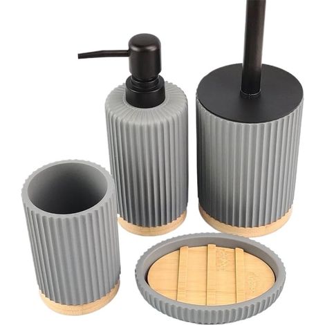 Resin Sanitary Ware Set for Hotel Bathroom Decoration 4 (1/5)