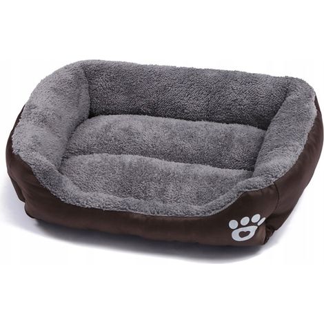 Cama para perro o gato, tamaño sofá grande XL (85x65 cm).