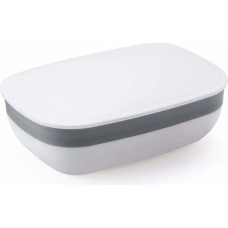 Boîte à savon de voyage étanche portable (blanc)-Fei Yu