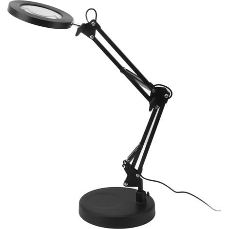 Loupe 10x avec éclairage à intensité variable et 3 modes de couleur. Lampe loupe 10x pour travaux de maintenance, bricolage, lecture et peinture. (1/5)