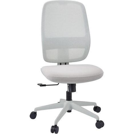 [GEBRAUCHT] B-Ware hjh OFFICE Bürostuhl Drehstuhl Stuhl Netzstoff Weiß Minoro W Rückenlehne (1/2)