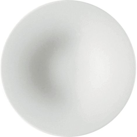 Alessi TI05/88 KU Sottotazza da caffè Filtrato, Porcellana, Bianco