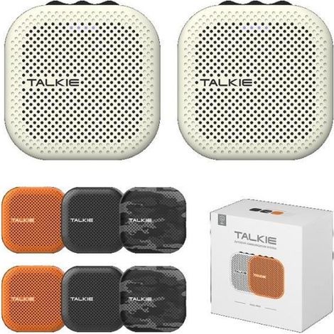 Duo Talkie – SENA – 6 Stunden Akkulaufzeit – 600 m Reichweite – Bluetooth – USB-C – 4 austauschbare Gitter – x 2