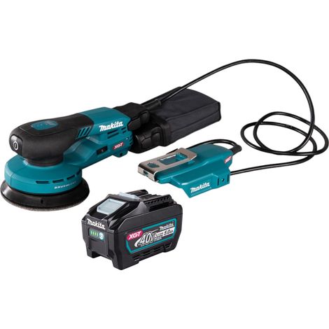 Makita BO 003 CGT1 Ponceuse excentrique sans fil 40 V max. 125 mm 3,0 mm course Brushless + 1x batterie 5,0 Ah - sans chargeur (1/5)