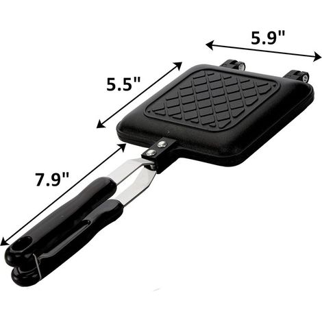 Doppelseitige Antihaft-Sandwichform (1/4)