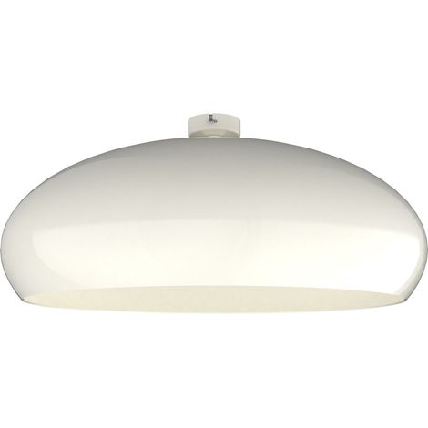 LUMICOM  ATOMIC Plafoniera, 1xE27, max 42W, metallo, bianco lucido, D.60cm (1/2)