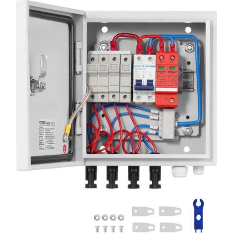 Scatola Combinatrice Fotovoltaica, Scatola Fusibile Corrente (1/5)