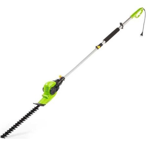 Taille-haie électrique - Fieldmann - FZN 6005-E - 450 W - 46 cm - Manche télescopique 190-250 cm