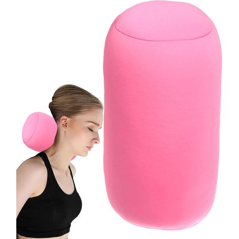 Traversin en Tube de microbilles, Oreiller Cervical Rond Oreiller Cervical Rond avec Tube de Soutien Coussin de Soutien Doux pour Le Dos, traversin pour Le Yoga, la Relaxation au (1/5)