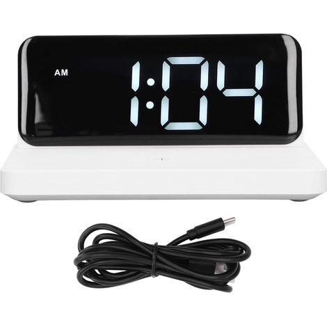 chargeur sans fil interface de sortie USB blanche charge (1/5)