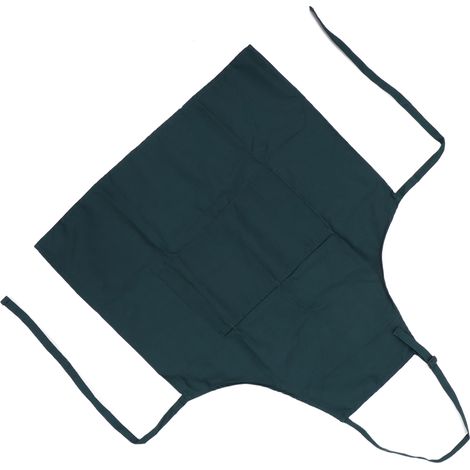 Tablier de Protection pour Manucure et Onglerie, Imperméable et Réglable, Vert (1/5)