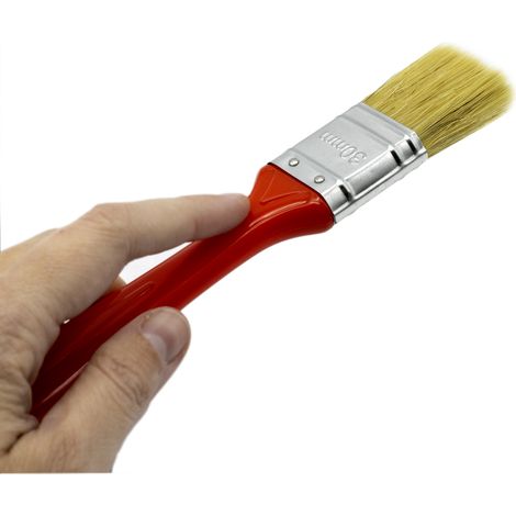 Paletina pintura doble cerda 30 mm Rojo (1/5)