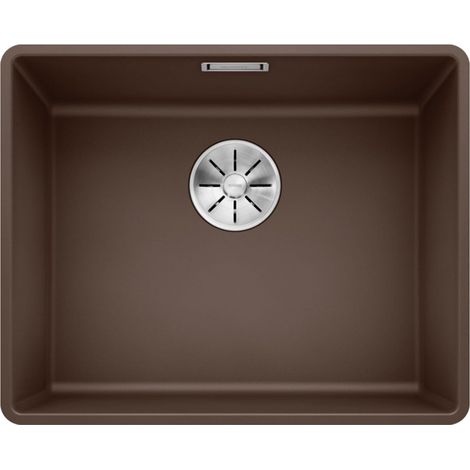Évier de Cuisine Affleurant pour Meubles Bas de 60 cm de Large SILGRANIT Gris 523537 (1/3)