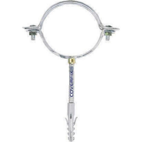 COLLARE P/DISCESE PLUVIALI ZINCATO D  80 MM- CX- 50,0 pz