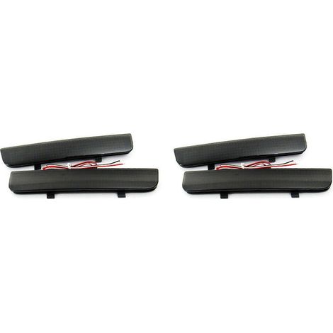 4 réflecteurs de pare-chocs fumés à LED pour Land Rover Range Rover L322 LR2, feu stop arrière