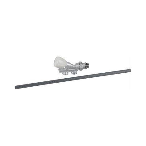 Giacomini – Corps thermostatisable 4 voies 1/2"X16 – Entraxe 35 mm pour alésage 16 – Sonde R171P Ø 12 – R437NX031 (1/2)