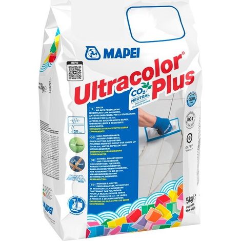 Stucco ultracolor plus kg 5 mapei per fughe colore 125 grigio castello