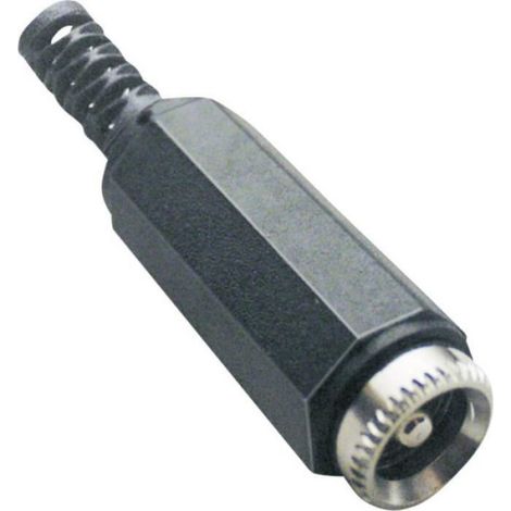 Fiche d'alimentation DC - - 072208 - Femelle - Droit - Ø intérieur 5.5 mm