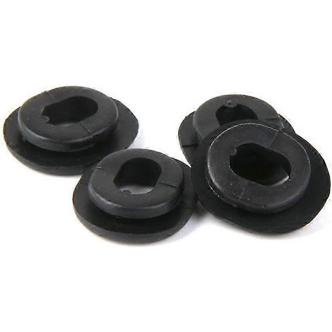28 x 12 Stück schwarze Gummi-Seitenabdeckungstüllen für Motorrad, Auto CG125 SZRH AM