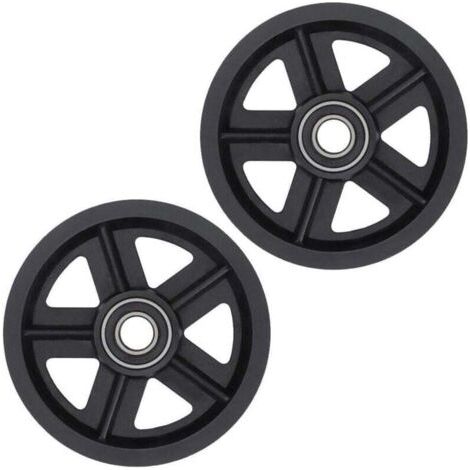 Schiebetürrolle, amerikanische Scheunentorbeschläge, Schiebetür, Scheunentor, hängende Rolle, Schienenschiene, Rolle aus Kohlenstoffstahl, A