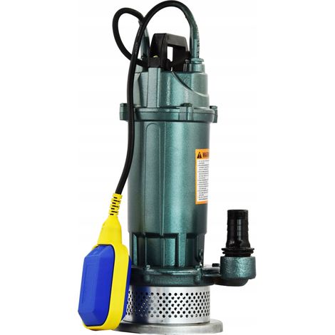 Pompe à eau DE-X 3310 - 370W - 10 m de hauteur - Robuste et efficace - Idéale pour eaux usées (1/5)