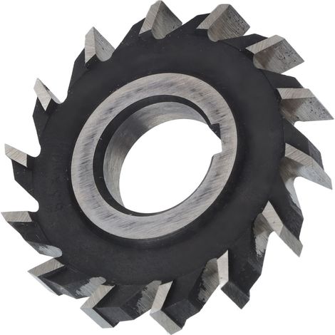 Fraise à surfacer 14 dents en acier rapide HSS, disque de fraisage droit pour perçage et poinçonnage, outil de coupe professionnel (1/5)