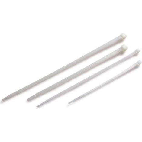 Kabelbinder Maße 140x3,6mm weiß TRANSPAK (1/2)