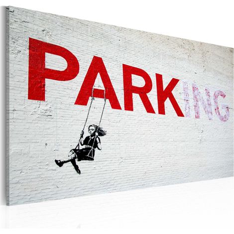 Quadro - Parcheggio (Banksy) - 60x40 (1/4)
