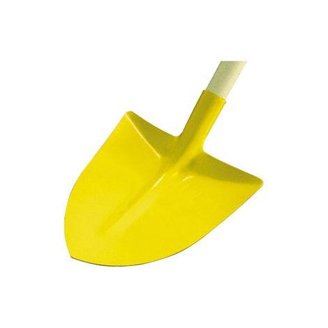 BADILE A PUNTA IN ALLUMINIO C/MANICO N° 0 (300x300 mm) -