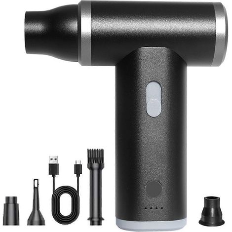 Souffleur de poussière sans fil 110 000 tr/min Ventilateur turbo miniature à jet puissant (1/5)