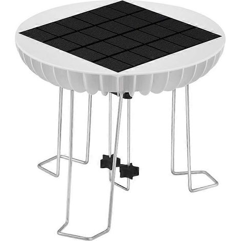 Solarbetriebener Wasserrührer, Kreiswellengenerator, Wellenerzeugungsgerät für Steingärten, Landschaftsgestaltungswerkzeug (1/5)