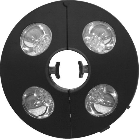 LAMPADA AL LED PER OMBRELLONE A BATTERIA - 24 LED SATELLITE (1/3)
