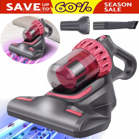 Handheld Mite Remover Home Bed Mattress Vacuum Cleaner Charging UV Sofa Cleaning (1/5)