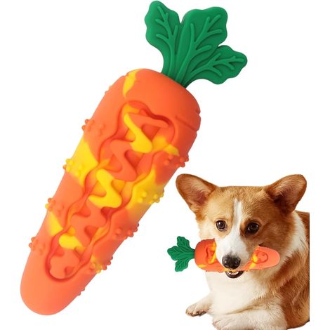 Dog Chew Toys Carrot Squeaker Toys for Dog Pet Chewing Product