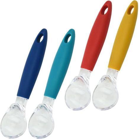 4-teiliges PP-Eisportionierer-Set, ergonomisch, für Obst (1/5)