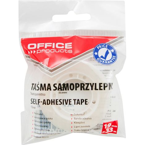 Nastro adesivo per ufficio 19x33 m trasparente in lamina 18221921-90
