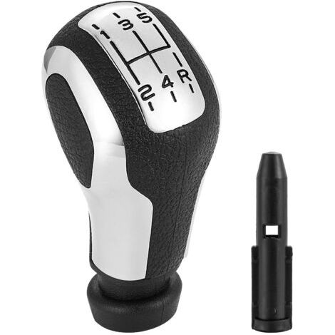 5 Vitesses Pommeau de Levier de Vitesse Compatible pour Peugeot 106 107 205 206 207 301 306 307 308 406 407 408 508 605 806 807 2008 3008 5008 Citroen C2 C3 C4 C5 Picasso (1/5)