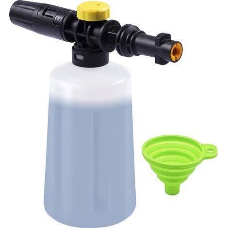Lance à mousse pour nettoyeur haute pression - 750 ml - Réglable - Distributeur de savon - Compatible avec Karcher K2 K3 K4 K5 K6 K7 Series (1/5)